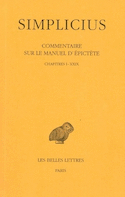 Commetaire sur le manuel Epictète, t. 01